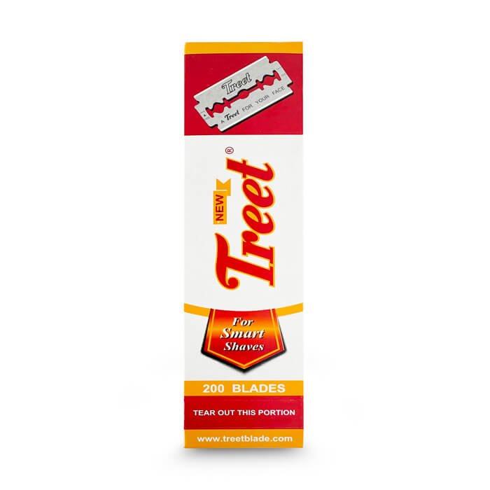 200 lamette da barba New Treet