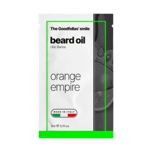 The Goodfellas' smile sample beard oil Orange Empire 3ml