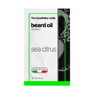 The Goodfellas' smile sample beard oil Sea Citrus 3ml
