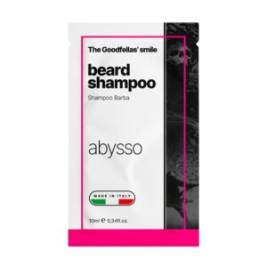 The Goodfellas' smile sample beard shampoo Abysso 10ml