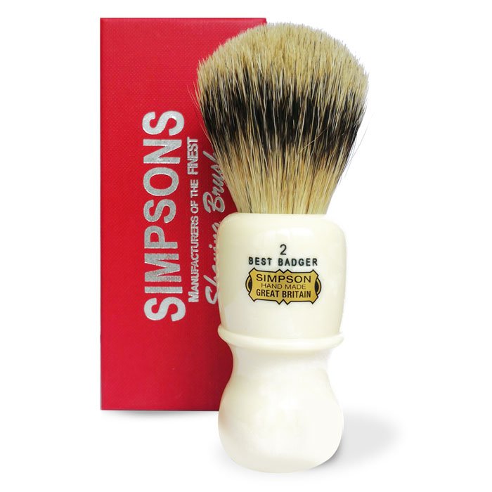 Simpsons pennello da barba The Captain 2 best badger