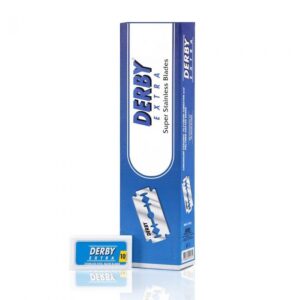 200 Shaving Blades Derby Blu Extra