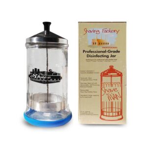 The Shave Factory disinfecting jar 620ml