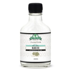 Stirling Soap Company aftershave black ice 100ml