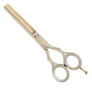 Kiepe thinning scissors luxury gold half blade 5.5"