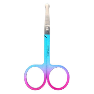 Camille rounded-tip nose hair scissors 8.5 cm