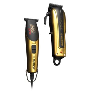 Kiepe set golden combo hair clipper rivale + trimmer zero estremo