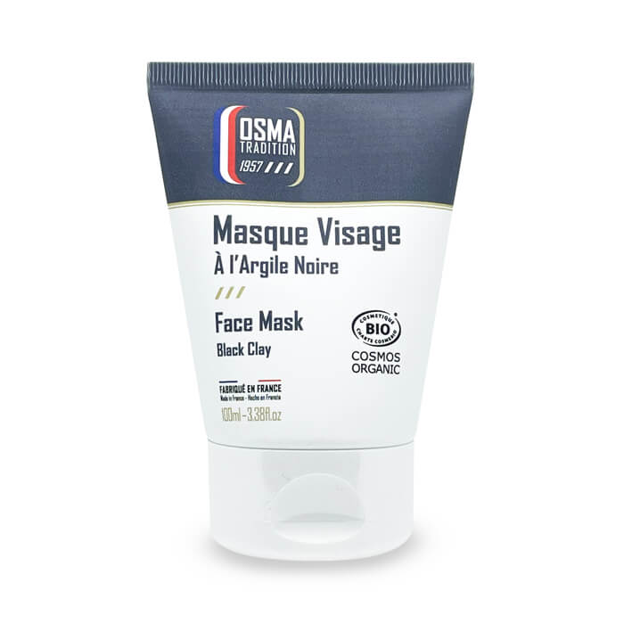 Osma maschera viso all'argilla nera 100ml