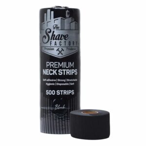 The Shave Factory μαύρο χαρτί για κολάρο 500 σκισίματα