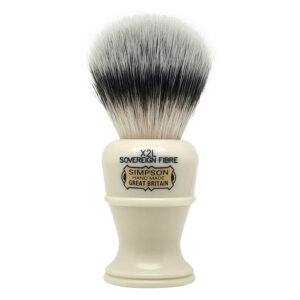 Simpsons shaving brush Colonel X2L Sovereign Grade Synthetic Fibre