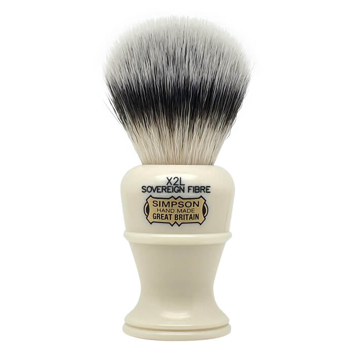 Simpsons shaving brush Colonel X2L Sovereign Grade Synthetic Fibre