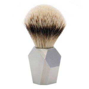 Βούρτσα ξυρίσματος συνθετική Deco από ανοξείδωτο ατσάλι - RSC-106