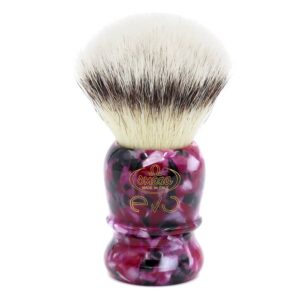 Omega shaving brush EVO 2.0 synthetic. Veteran Purple