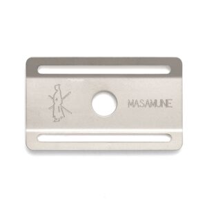 Ανταλλακτική πλάκα Tatara κλειστή χτένα από ανοξείδωτο ατσάλι Masamune Matte