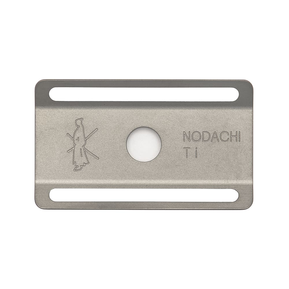 Tatara piastra di ricambio pettine chiuso in titanio Masamune Nodachi Matte