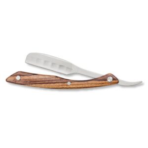 KAI straight razor Captain Wood Folding Cap-RW