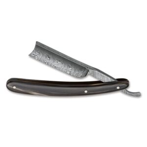 Boker ξυράφι χειρός Damascus Horn 6/8 ισπανική μύτη