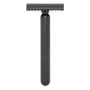 Tatara ξυράφι ασφαλείας με ανοιχτή προστασία από ανοξείδωτο ατσάλι Masamune Dark