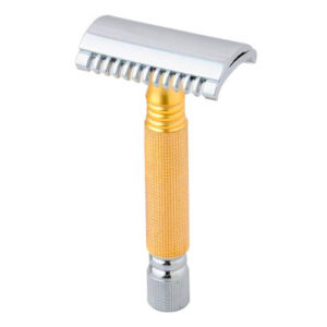 Pearl Shaving safety razor ssh-02 gold open comb