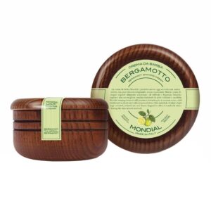 Mondial σαπούνι ξυρίσματος σε ξύλινο μπολ Bergamotto 140ml