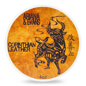 Ariana & Evans shaving soap Corinthian Leather K2E 118ml