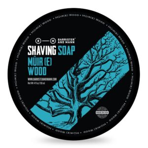 Barrister and Mann σαπούνι ξυρίσματος Muire Wood 118ml