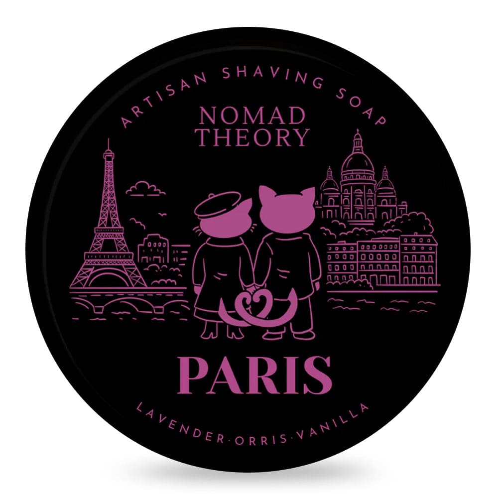 Nomad Theory shaving soap Paris 150ml