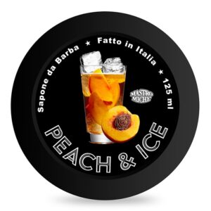 Mastro Miche σαπούνι ξυρίσματος Peach και Ice 125ml
