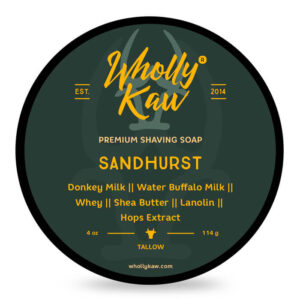 Wholly Kaw shaving soap Sandhurst 114gr