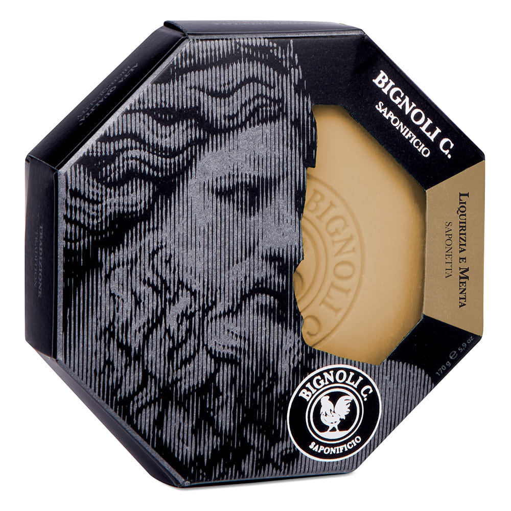 Saponificio Bignoli hand soap liqurizia e menta 170gr