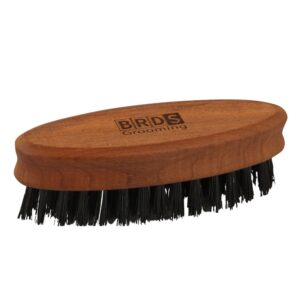 BRDS Grooming beard brush boar bristle pocket size