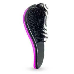 Kiepe detangling hair brush holiday jewelry fucsia
