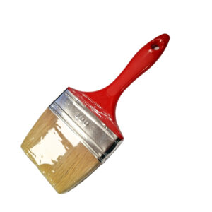 Πινέλα ιταλίας S2000 μονά επαγγελματικά λευκή τρίχα Νο100 – 4″