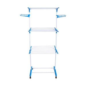 Wheeled floor hanger & clothes drying rack - 8188 - 170158