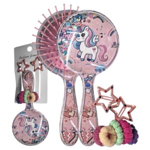 Unicorn Brush Set & Hair Clips 4teen4ty 401452