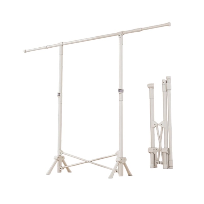 Folding floor hanger & clothes drying rack - DG202501 - 282180 - White