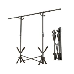 Folding floor hanger & clothes drying rack - DG202503 - 282197 - Black