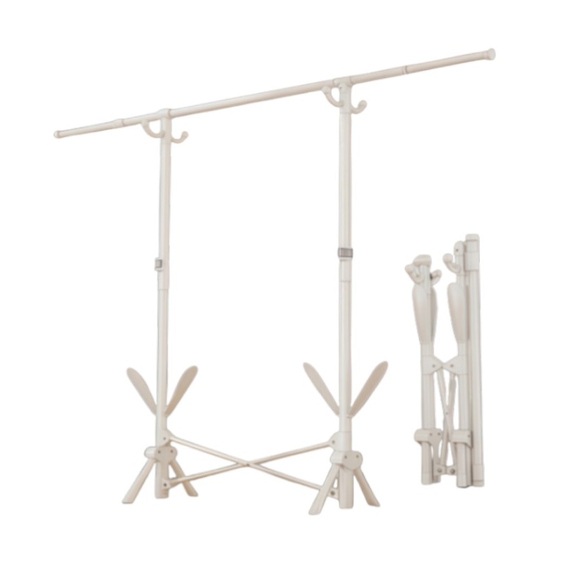Folding floor hanger & clothes drying rack - DG202503 - 282197 - White