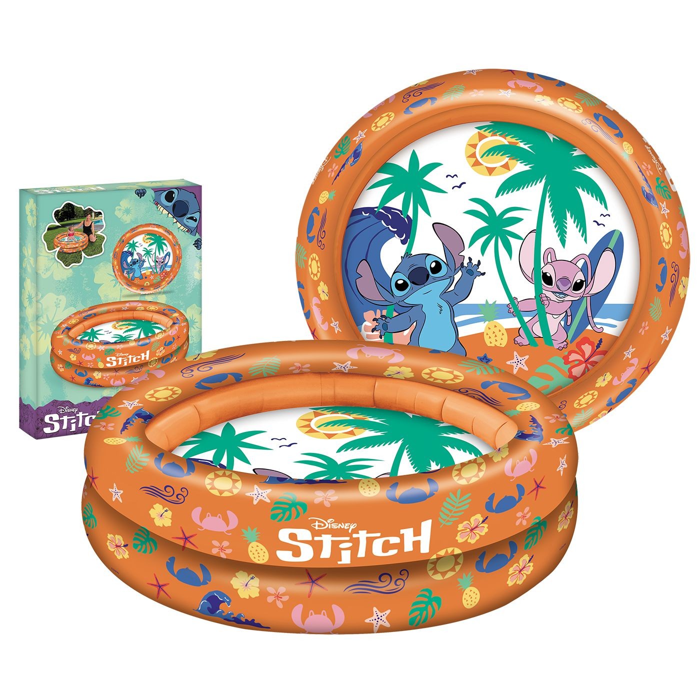Inflatable Stitch Pool ø100cm Mondo