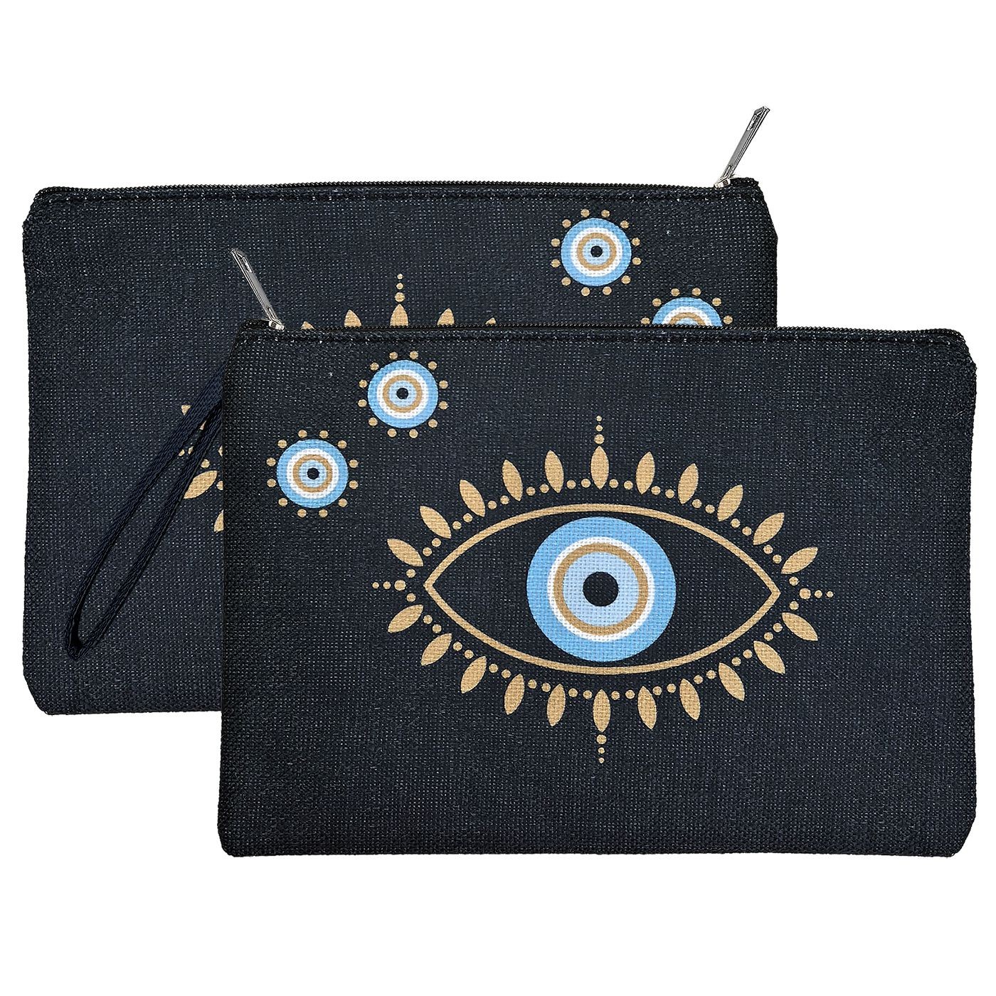 Dark Pouch Bag with Eye 28x21cm SummerTiempo 623379