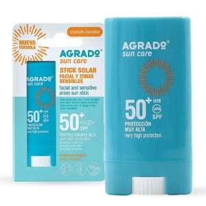Waterproof Face Sunscreen Stick Agrado SPF50+ 15ml Agrado