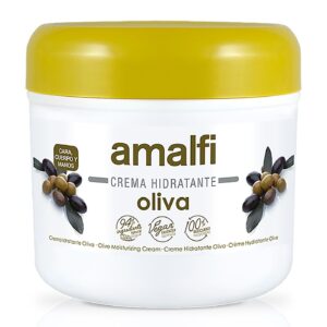 Moisturizing Face, Body, and Hand Cream. Olive 250ml Amalfi