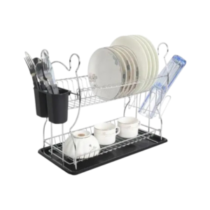Two-tier draining dish rack - WL-2607 - 521353