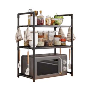 Two-tier kitchen organization rack - YH6616-2B - 718516 - Black