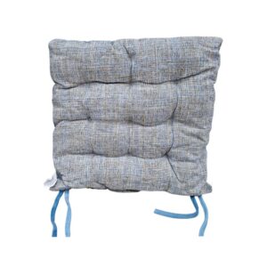 Μαξιλάρι καρέκλας διπλής όψης - 40x40cm - 720190 - Blue/Grey