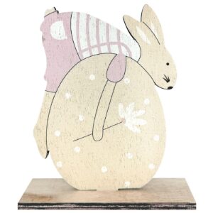 Wooden Decorative Tabletop Rabbit 14x9cm Bunny's 932258