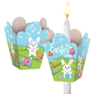 Paper Candle Holder Rabbit Design 11x10x9.5cm Bunny's 932278