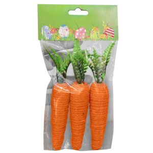 Σετ 3 Καρότα Σχοινένια 14cm Bunny's 932294