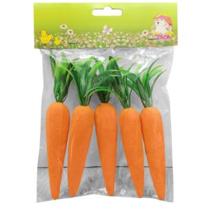 Set of 5 Foam Carrots 14cm Bunny's 932297