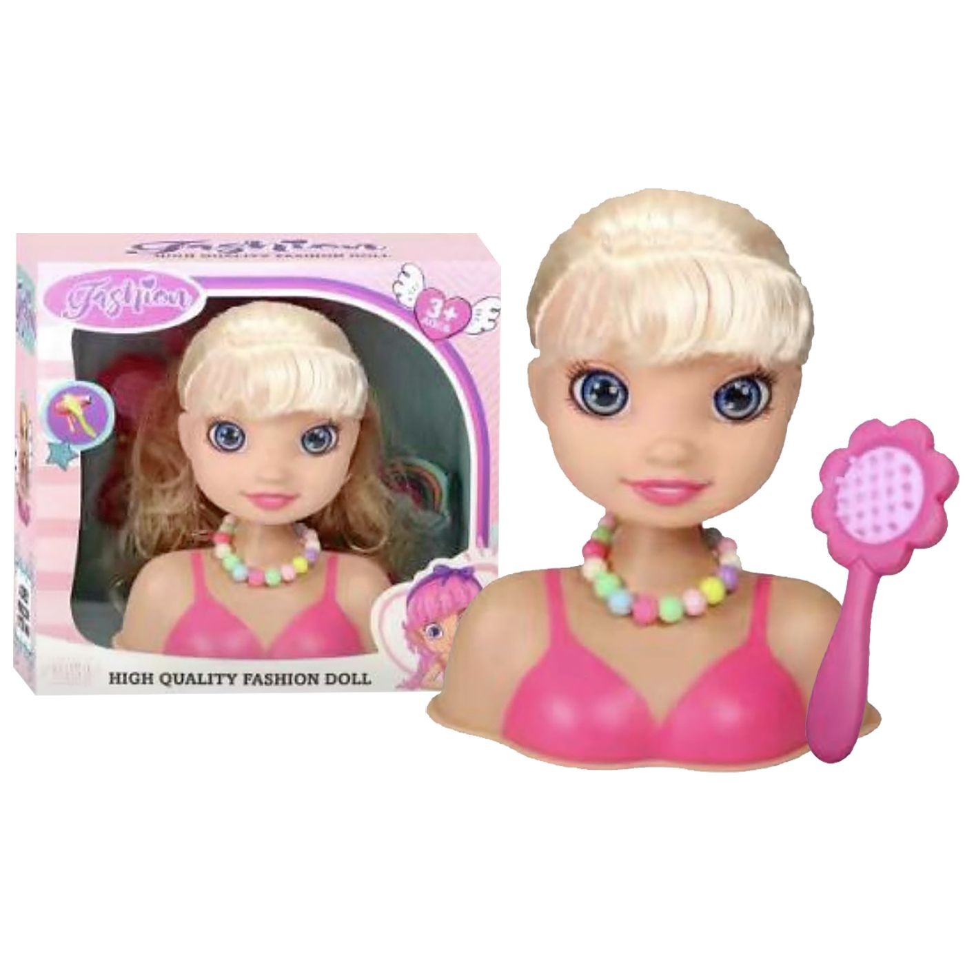 Κεφάλι Κούκλα & Αξεσουάρ 20x19,5x9,5cm ToyMarkt 98273